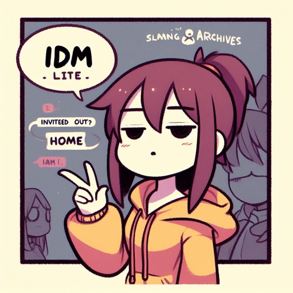 what does IDM mean | Slang Archives Display