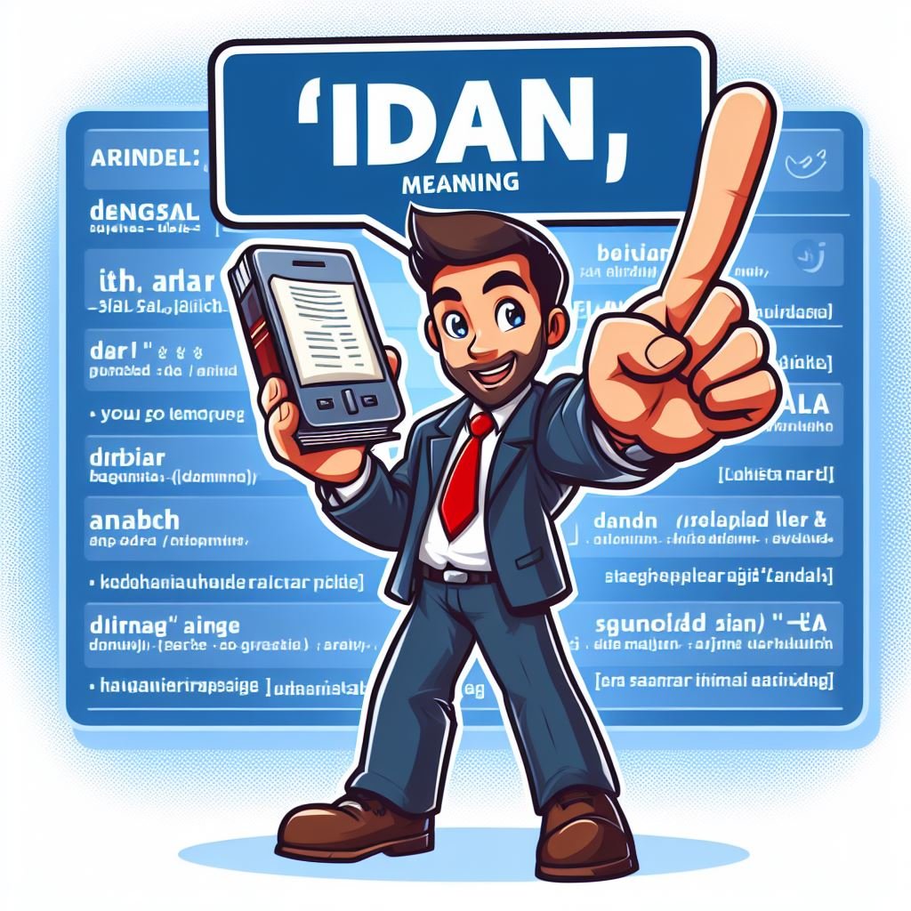 what does IDAN mean | Slang Archives Featured